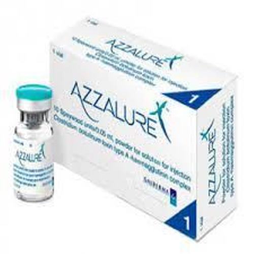 Azzalure, Buy Azzalure® (1 x 125iu) online What is Azzalure Botulinum? Azzalure® Botulinum is used to treat deep frown lines that appear vertically between the eyebrows. The medicine can improve appearance by improving the overall facial expression and making the individual look less unhappy and more inviting to approach. The positive effects of Azzalure can have a psychological effect on the individual making them more confident with their appearance. How does Azzalure® Botulinum work in the body? An active ingredient called botulinum toxin type A, is derived from Clostridium botulinum, a type of bacteria. The toxins role is to stop nerves from carrying out their normal function. By preventing the release of significant chemicals, muscle contraction is also inhibited. The positive effect is to make muscles between the eyebrows relaxed, diminishing the appearance of vertical frown lines. The effect is only temporary and further treatments can be given every three months. When will results first start to be visible? Results will first start to be visible after 3 days. How long will the result last? The effect can last for up to four months. The following individuals can use Azzalure® Botulinum but only after seeking medical professional advice: Anyone with inflammation at the site of injection. Anyone with extremely weak muscles at the site of injection Anyone with haemophilia, a blood clotting disorder Anyone with dysphagia, where they have problems with swallowing food. Anyone with aspiration, where food goes in the air pipes. Anyone with neuromuscular disorders (motor neuropathy) Anyone currently under going surgery or suffering from head or chest injuries. Who should not use this Azzalure® Botulinum? Pregnant and lactating women should not use this product as not enough clinical data has been collected to suggest that it is safe. There is a risk of this product passing through the mother to her baby. Any individuals that develop hypersensitivity or an allergic reaction to the product should also refrain from using it. Children under 18 and adults over 65 should also not use this product. Anyone with an infection on the skin surface at the proposed injection site should wait for the infection to completely disappear first. If there is a probable muscle weakness(myasthenia gravis) already present then do not use Azzalure either. The following diseases and conditions should also rule out the use of this medicine: Eaton Lambert syndrome and amyotrophic lateral sclerosis (degenerative nerve muscle disorder). Are there any associated side effects with Azzalure® Botulinum? There are a range of side effects which range from common, slightly common, not common and rare. It is important to be aware that dizziness, blurry vision and muscle weakness may occur following treatment which means that you should not drive or use any machines until the symptoms have cleared. If you experience any problems with swallowing food, or breathing or being able to speak clearly, see your doctor straight away. If you use Azzalure more than required, your body will start to make antibodies to fight against the drug as it will treat it as a foreign body and begin to invade it, which will render the effects of Azzalure ineffective. It is advisable to wait at least 3 months before having any subsequent treatment. Please note Azzalure composition includes albumin from human blood, which means there is a possible risk of viral infection. Please take this into consideration before starting treatment. Common side effects include redness, bruising, headaches and pins and needles at the site of injection. Slightly common effects include eye pain, muscle twitching around the eye, eyelid swelling, dropping of the eyelid, dry eyes and also watery eyes. Much less uncommon effects include feeling dizzy, itchiness, double vision, blurry vision, rashes and swelling around the face. Rare reactions that are extremely unlikely to happen include problems with eye movements and the development of hives. Azzalure, Buy Azzalure® (1 x 125iu) online – Vantage SkinCare